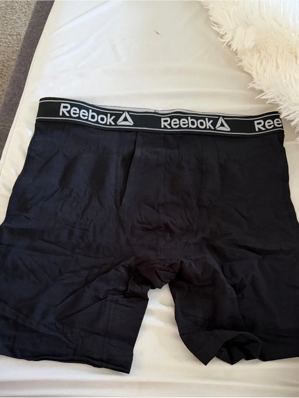 Reebok Men’s Black Performance Boxer Briefs